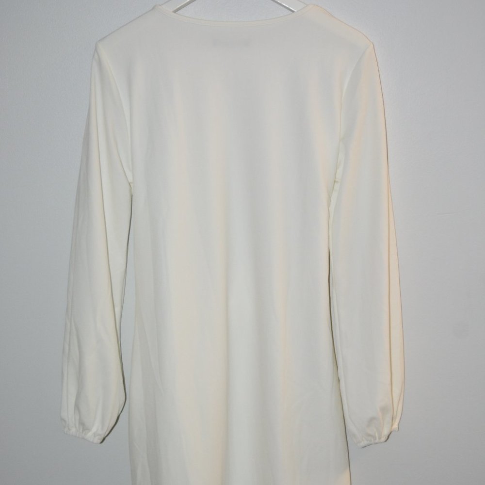 White Tie Front Dress *NEW WITH TAGS* - Picture 3 of 3